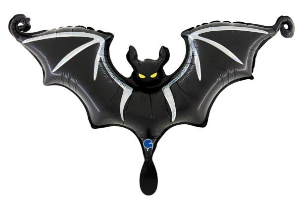 XL Folienballon - Fledermaus, Batman - ø 60cm